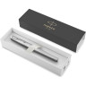 Ручка перьевая PARKER URBAN CORE F200 (1931605) Metro Metallic CT M сталь нержавеющая