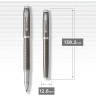 Ручка-роллер PARKER IM PREMIUM DARK ESPRESSO CHISELLED CT, F 1931682
