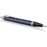 Шариковая ручка PARKER IM MATTE BLUE CT, M CW1931668